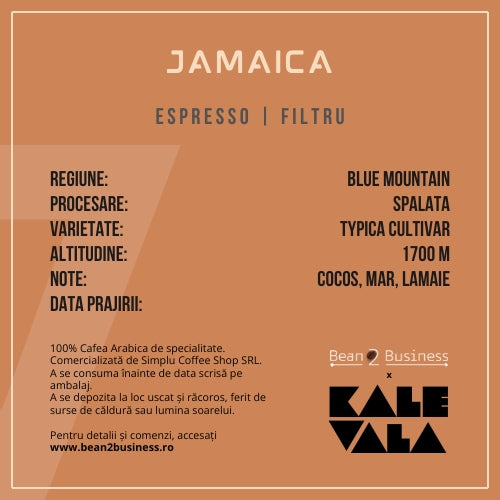 Cafea Kalevala Jamaica Blue Mountain