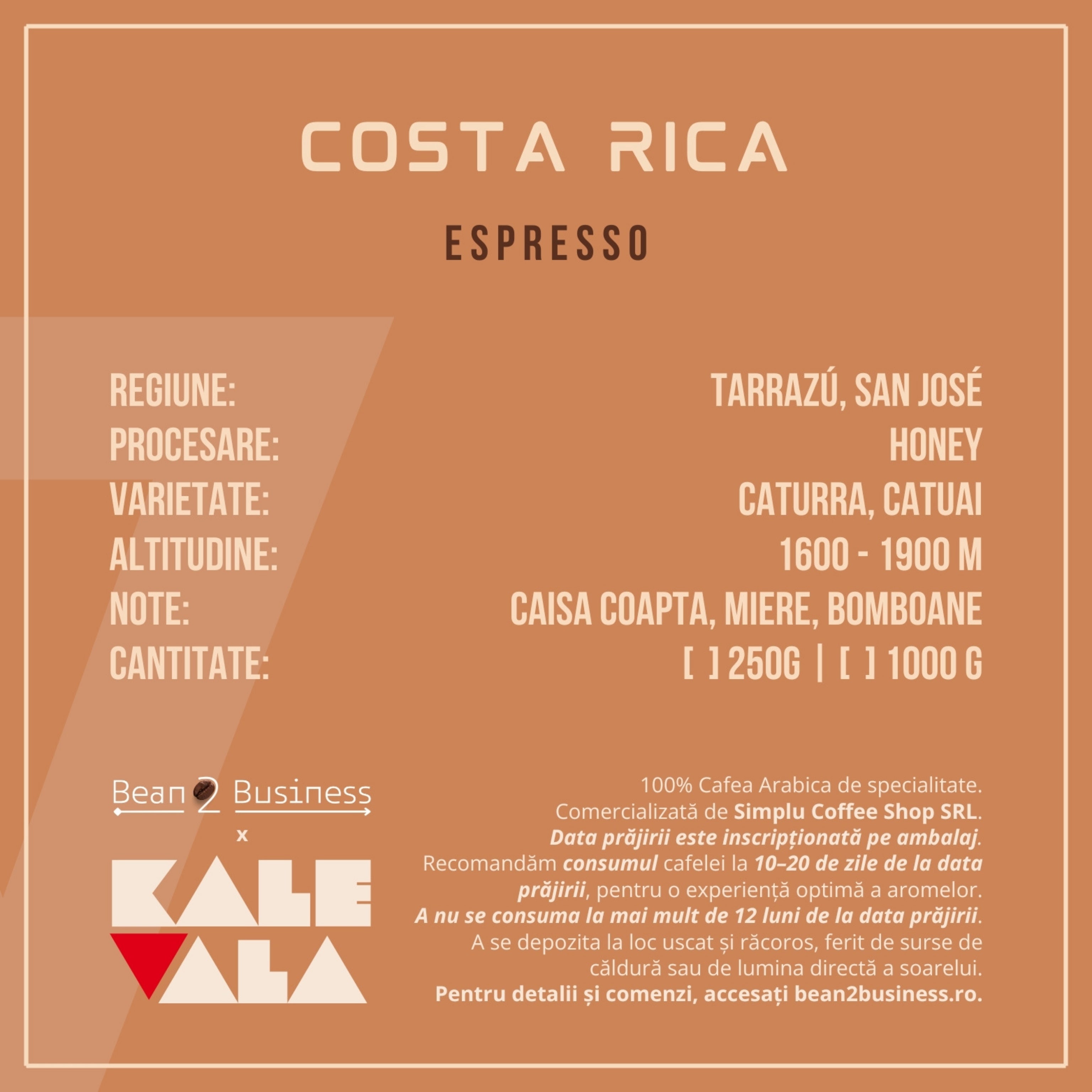 Kalevala Costa Rica Jaguar Honey Fancy SHB