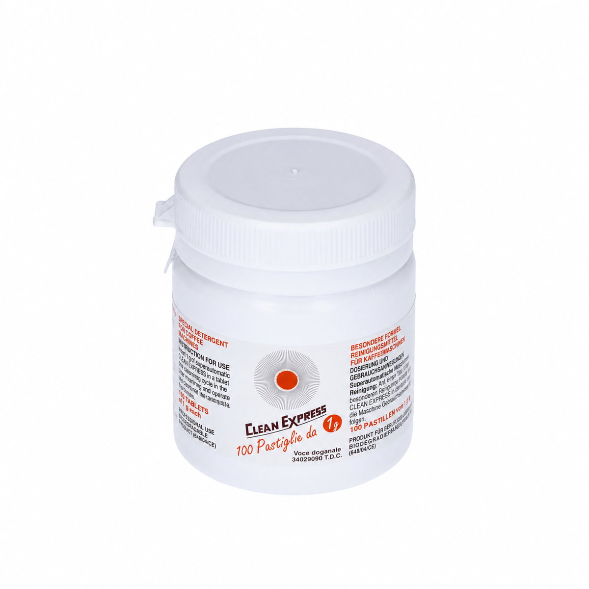 Tablete Clean Express 1 g × 100 pentru espressoare