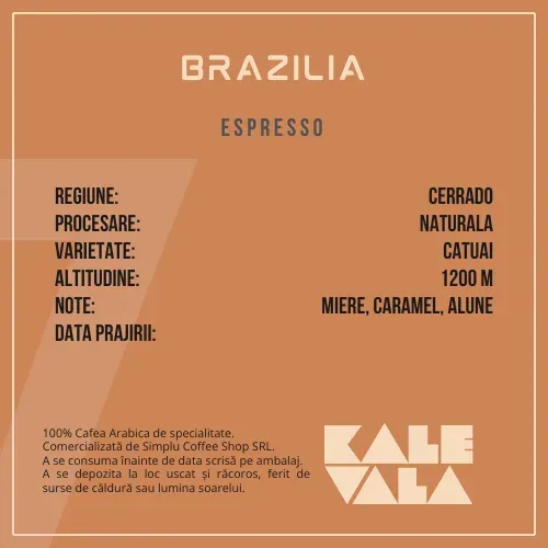 Cafea Kalevala Brazilia Santos - 250g image
