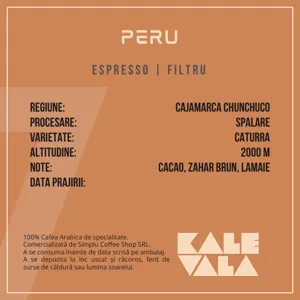 Cafea Kalevala Peru Nueva Florida - 1 Kg image