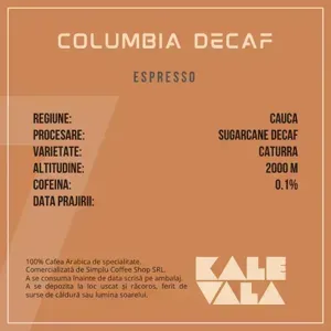 Cafea Kalevala Columbia Excelso Decaf - 250g image