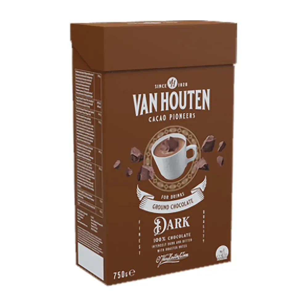 Van Houten Dark - Ground chocolate 1 Kg image