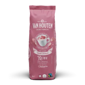 Van Houten Ruby - Ground chocolate 750 g image