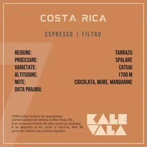 Cafea Kalevala Costa Rica Tarrazu - 250g image