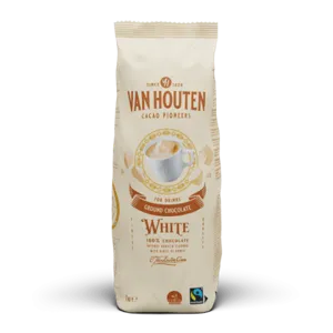 Van Houten White - Ground chocolate 1 kg image