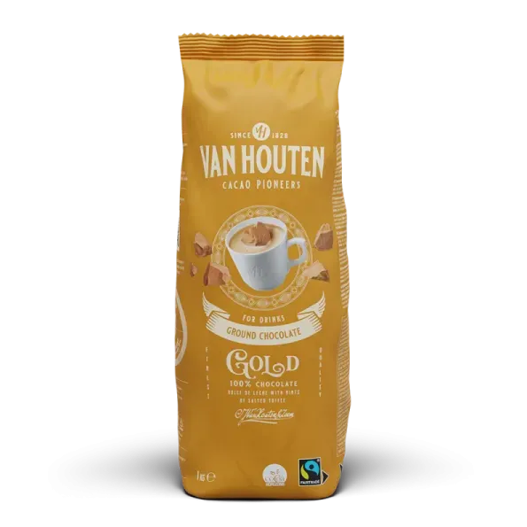 Van Houten Gold - Ground chocolate 1 Kg image