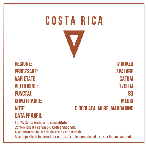 Costa Rica Tarrazu - 1kg image